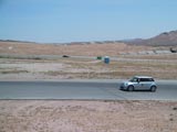 Willow Springs into turn 4