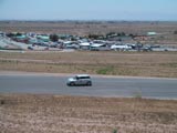 Willow Springs into turn 3