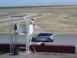 Taking the checkered at ButtonWillow